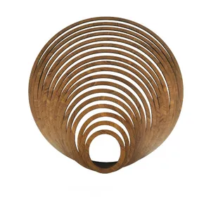 حلقه چوبی مدل دریم کچر مجموعه 18 عددی