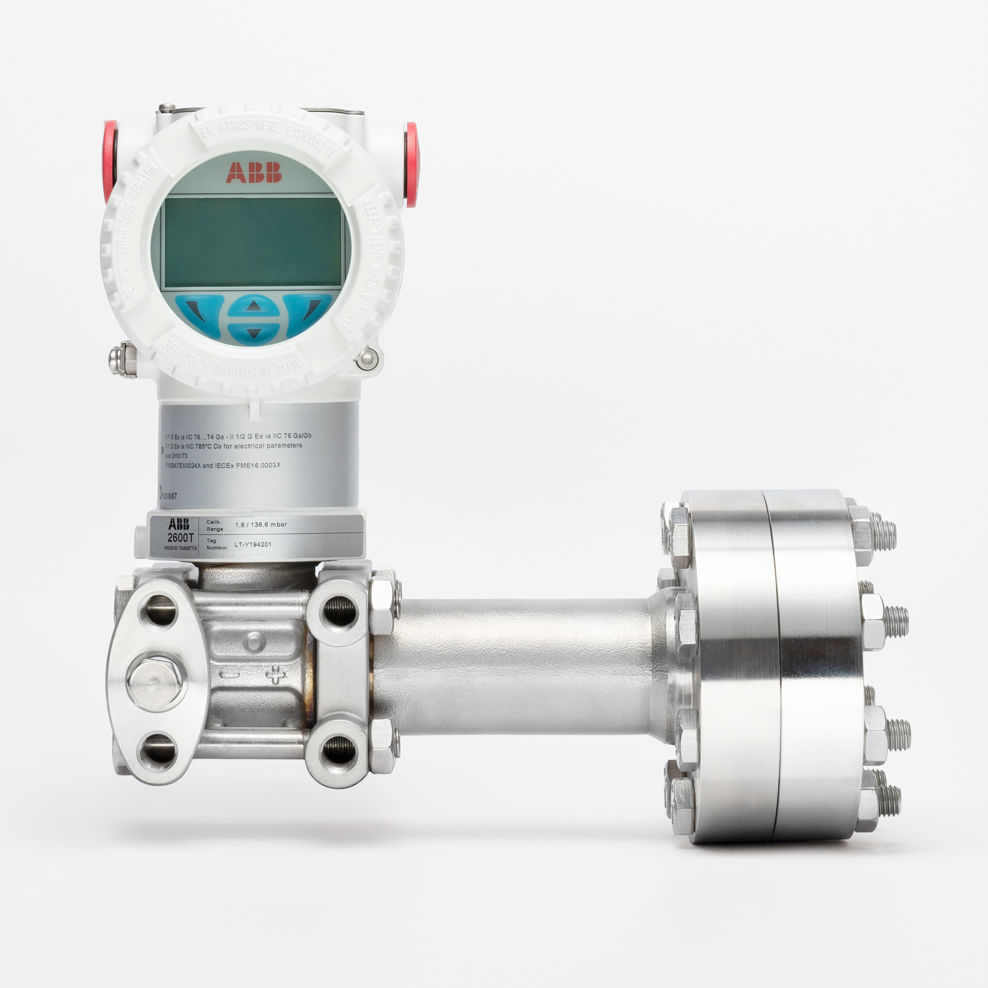 ترانسمیتر فشار آ ب ب مدل 266DDH.FSSB3B1.V1N6 S26RE.HP1SFSM2N1SNNN, Range 6.7 and 400 mbar