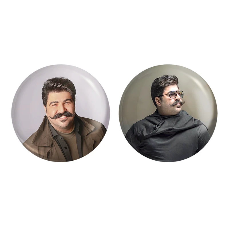 مگنت خندالو مدل بهنام بانی کد 63846383 مجموعه 2 عددی