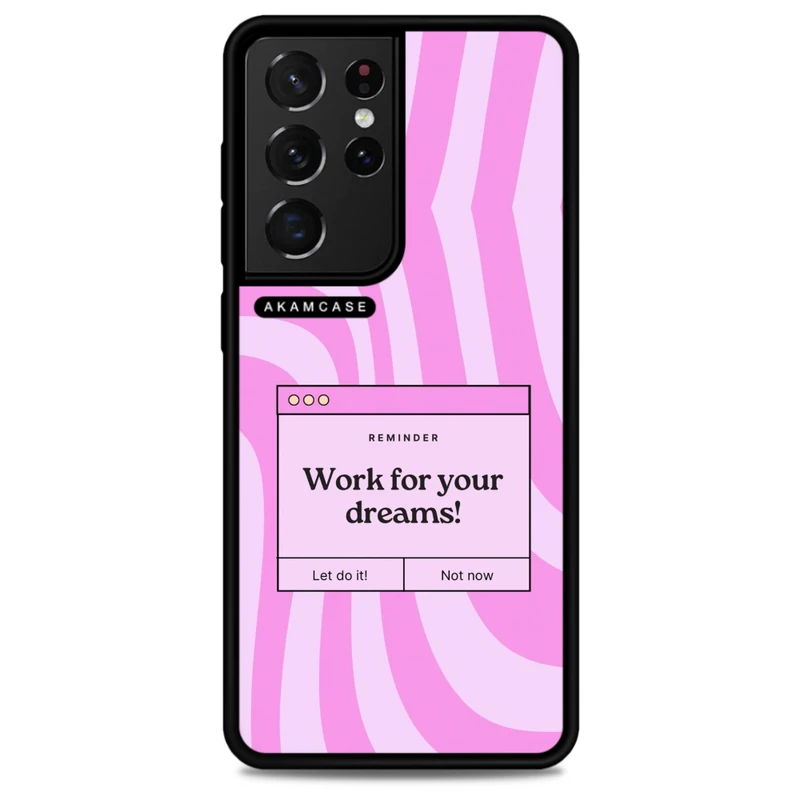 کاور آکام مدل AMC-WSGS21U-PINK-3 مناسب برای گوشی موبایل سامسونگ Galaxy S21 Ultra