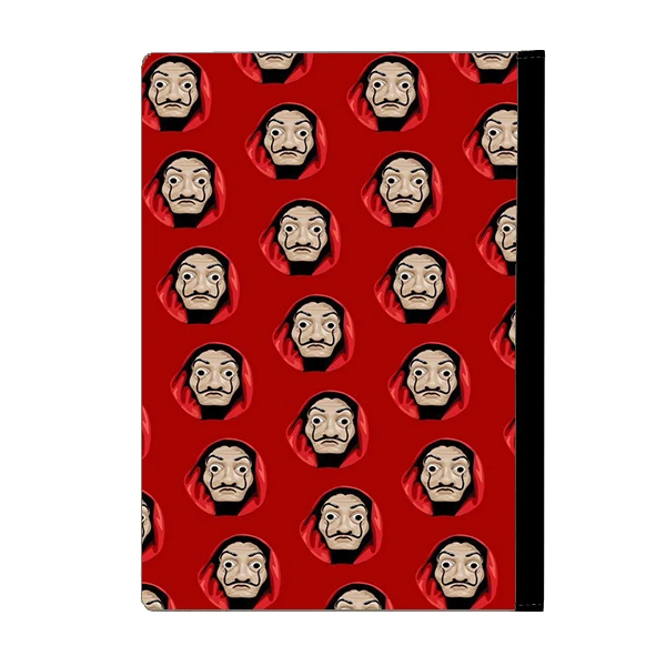 کلاسور طرح سریال Money Heist خانه کاغذی kn10