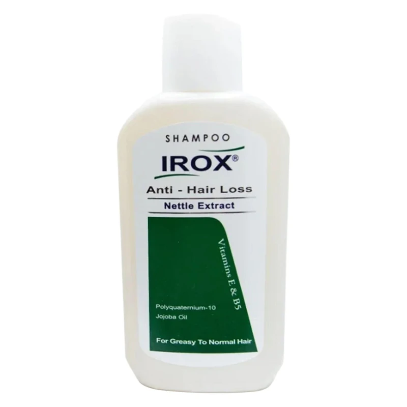 شامپو ضد ریزش ایروکس مدل nettle extract حجم 200 میلی‌لیتر