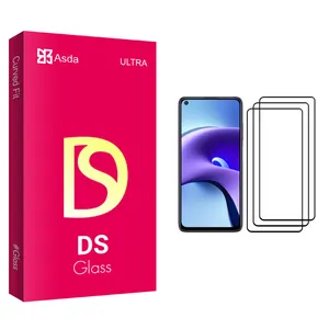 Asda DS glass Screen Protector For Xiaomi Redmi Note 9T Pack Of 3