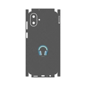 MAHOOT Minimal Headphone Icon-FullSkin Cover Sticker for Samsung Galaxy A07