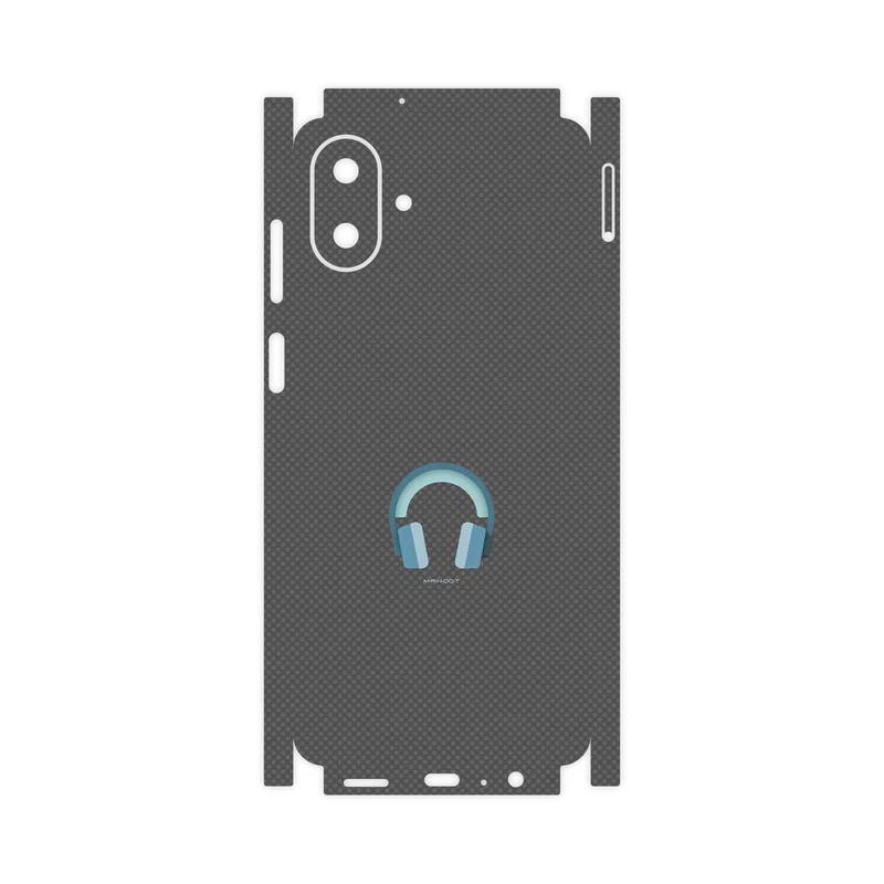 برچسب پوششی ماهوت مدل Minimal Headphone Icon-FullSkin مناسب برای گوشی موبایل سامسونگ Galaxy A07