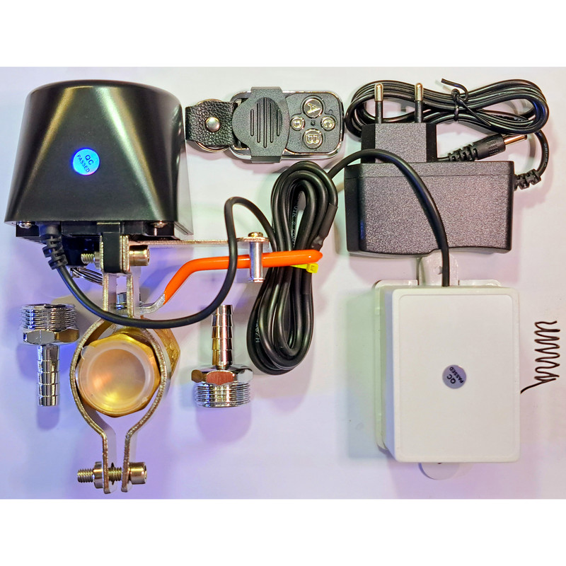 کیت شیر برقی ولومی آذر مدل ریموتی