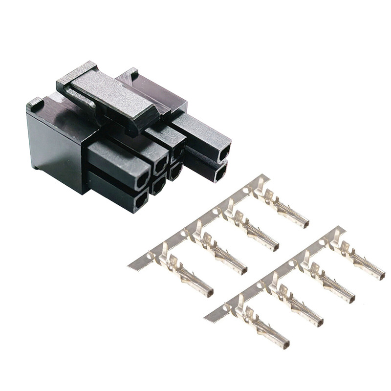 سوکت مادگی 8 پین مدل PCIe-6+2F بسته 5 عددی سوکت مادگی 8 پین مدل PCIe-6+2F بسته 5 عددی