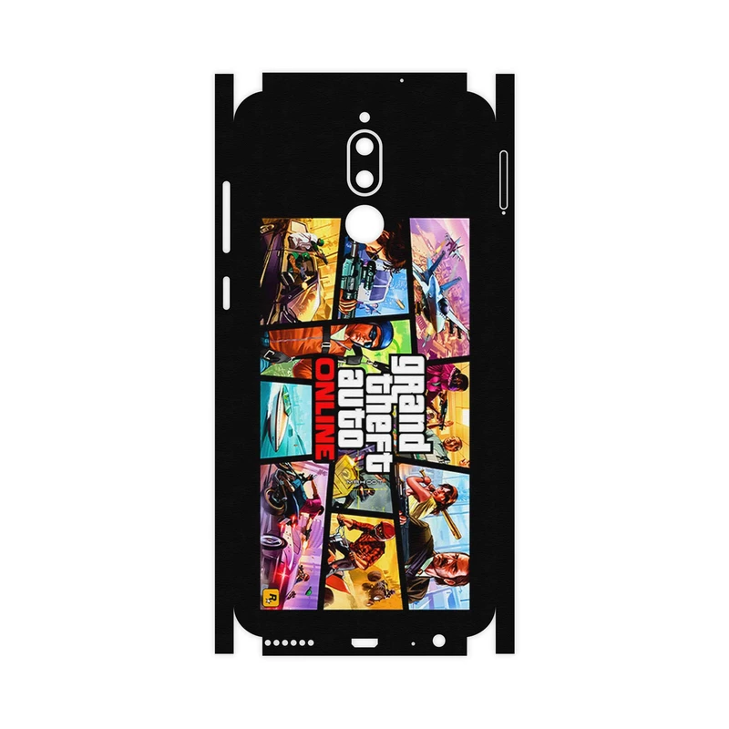 برچسب پوششی ماهوت مدل GTA Online Game Series-FullSkin مناسب برای گوشی موبایل هوآوی Mate 10 Lite