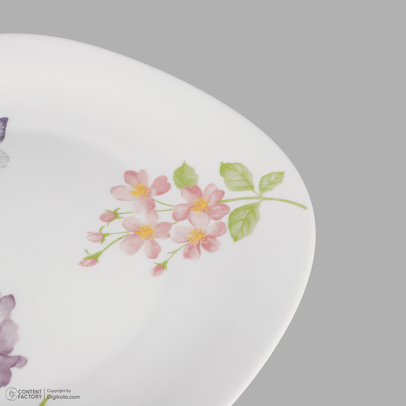 سرویس غذاخوری 18 پارچه 6 نفره مدل مربع کلاسیک 313