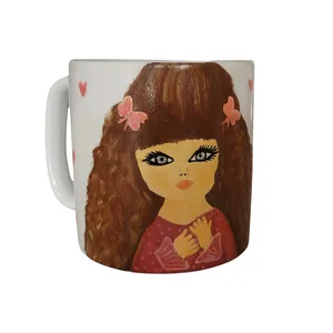 ماگ سرامیکی طرح عروسکی مدل m_008