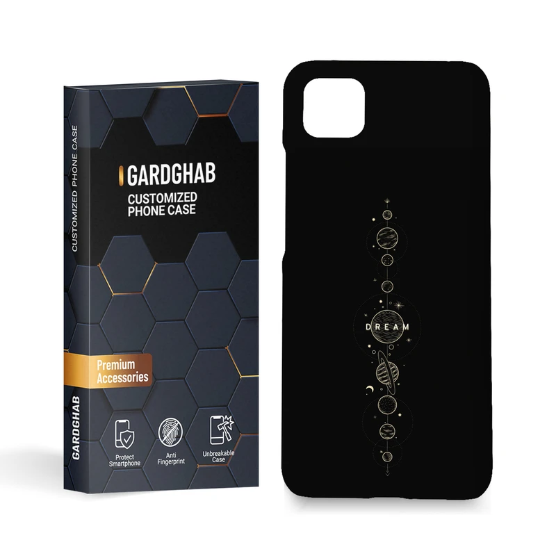 کاور گارد قاب مدل کهکشان مناسب برای گوشی موبایل شیائومی poco c3