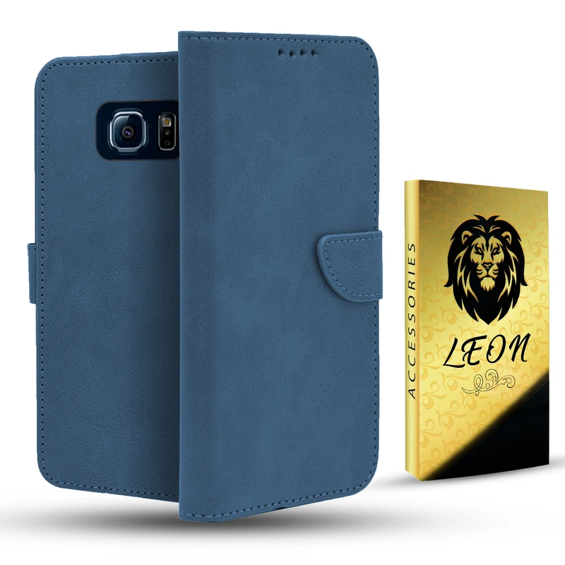کیف کلاسوری لئون مدل Nezhad Oro مناسب برای گوشی موبایل سامسونگ Galaxy S6 Edge