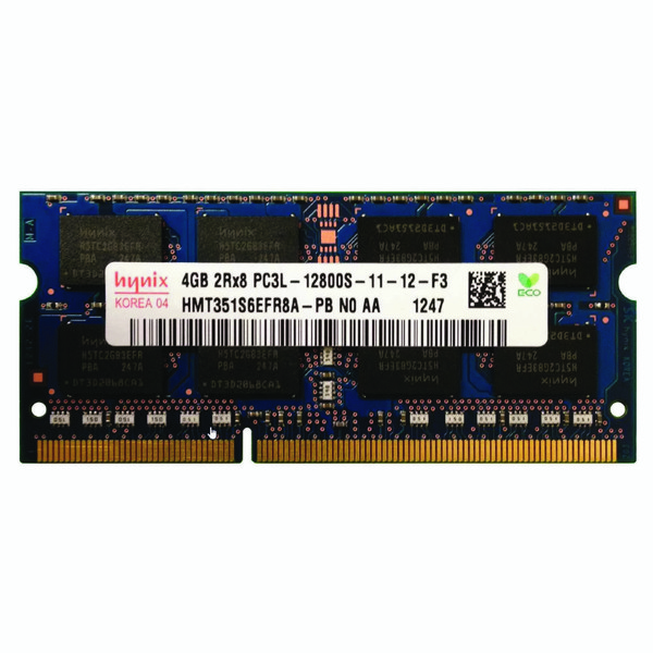  رم لپ تاپ DDR3L تک کاناله 1600 مگاهرتز CL11 هاینیکس مدل PC3L ظرفیت 4 گیگابایت