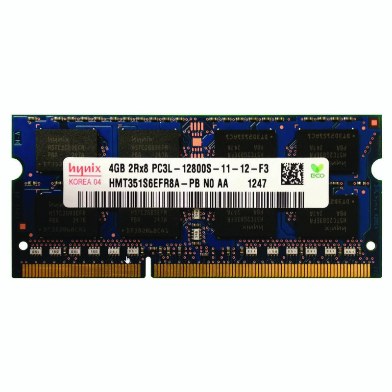 رم لپ تاپ DDR3L تک کاناله 1600 مگاهرتز CL11 هاینیکس مدل PC3L ظرفیت 4 گیگابایت