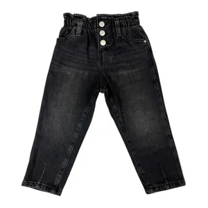 شلوار جین مام فیت بچگانه مدل j01