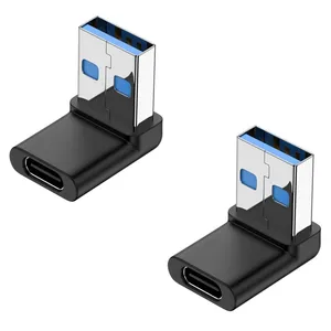 مبدل USB به USB-C مدل OTG-Down بسته دو عددی