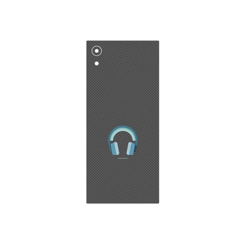 برچسب پوششی ماهوت مدل Minimal Headphone Icon مناسب برای گوشی موبایل سونی Xperia XA1