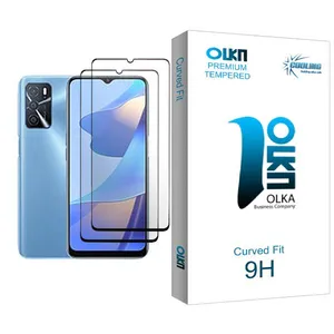 Cooling Olka Glass MIX002 Screen Protector For Oppo A16 Pack Of 2