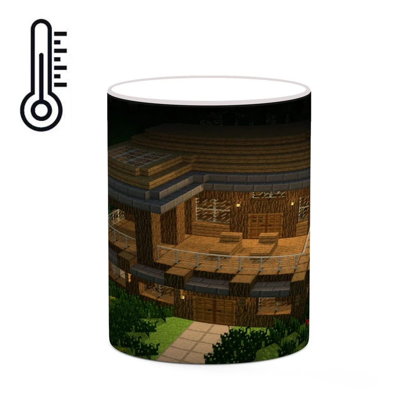 ماگ حرارتی کاکتی طرح ماینکرافت minecraft مدل mgh41381
