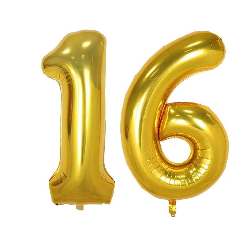 بادکنک فویلی سورتک مدل 16 بسته دو عددی