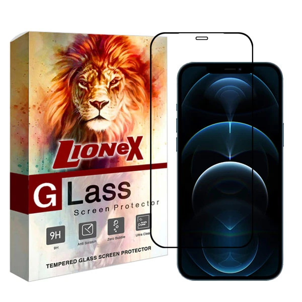 محافظ صفحه نمایش لایونکس مدل FULZPLUS مناسب برای گوشی موبایل اپل iPhone 12 Pro Max