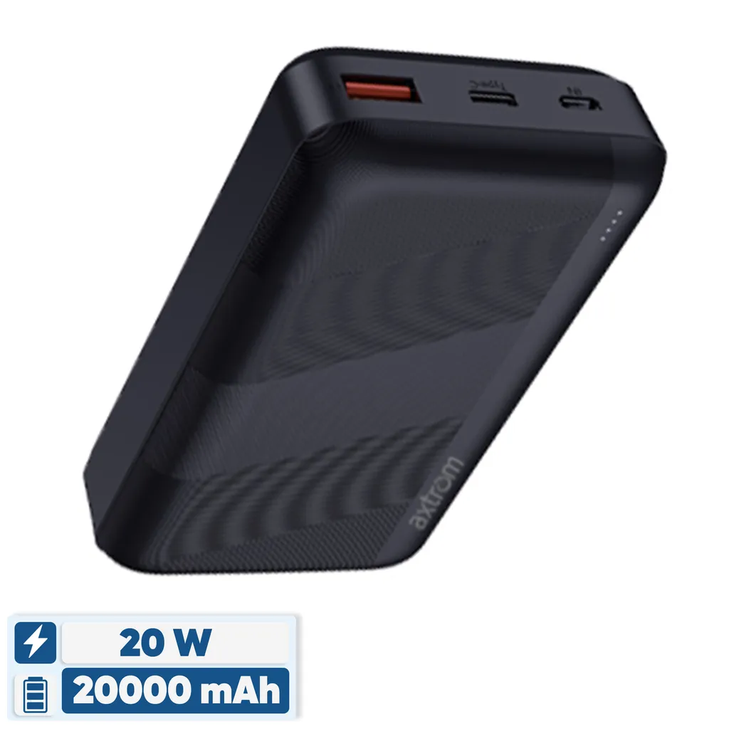 پاوربانک 20 وات اکستروم مدل APB20K20W-P12 ظرفیت 20000 میلی آمپر ساعت