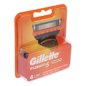 تیغ یدک ژیلت  مدل Fusion5 Power بسته 4 عددی