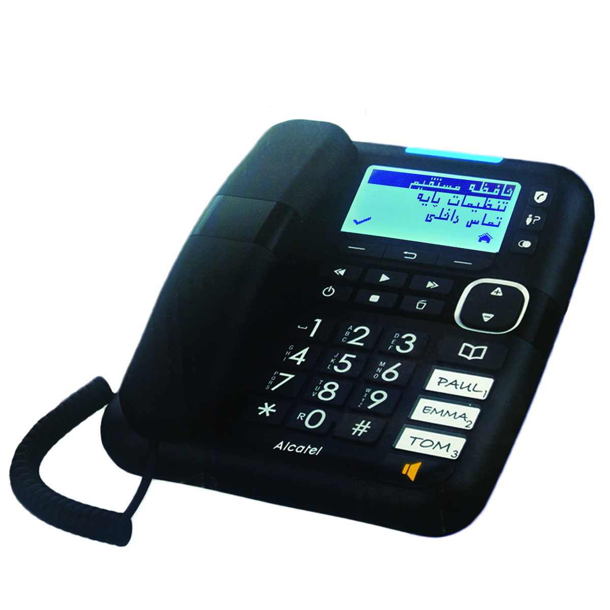 تلفن با سیم آلکاتل مدل XL785 Combo Voice FR به همراه 1 عدد گوشی بی سیم تلفن با سیم آلکاتل مدل XL785 Combo Voice FR به همراه 1 عدد گوشی بی سیم