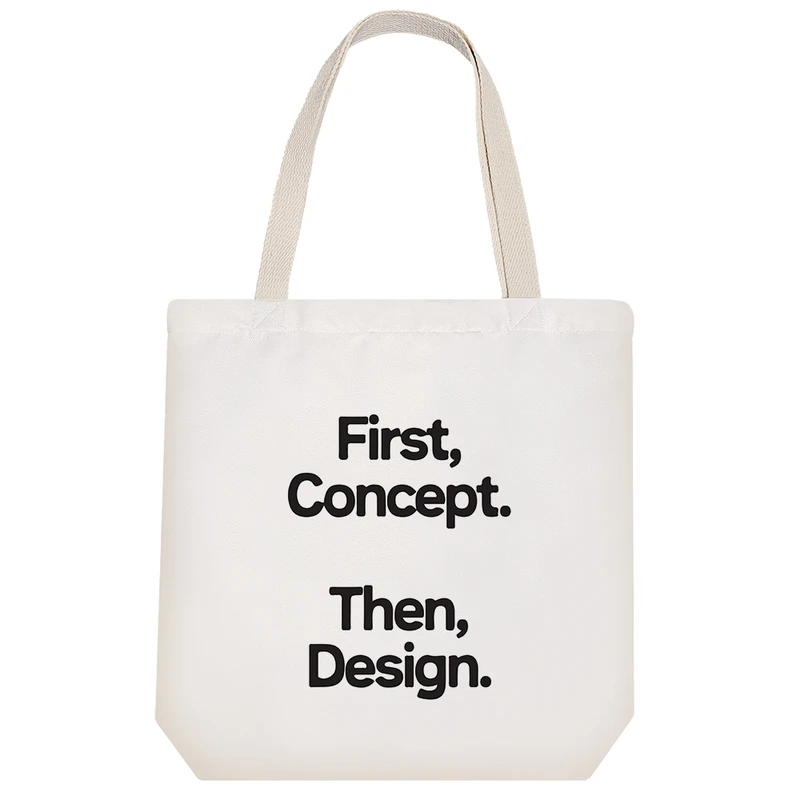 ساک خرید پارچه ای خندالو طرح دیزاین مدل توت بگ کد 6866