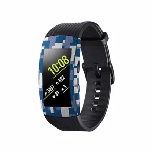 MAHOOT Army-Winter-Pixel Cover Sticker for Samsung Galaxy Gear Fit 2 Pro Smartwatch