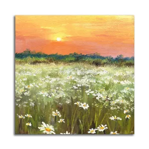 تابلو شاسی مدل نقاشی رنگ و روغن منظره کد A92