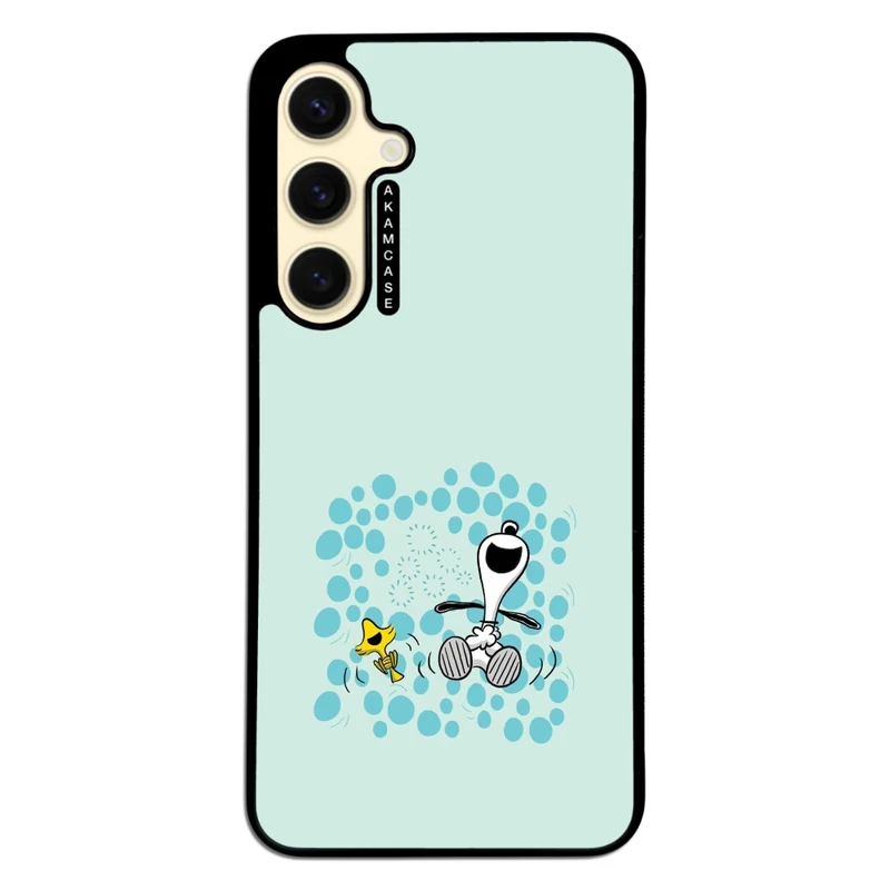 کاور آکام مدل AMC-WSGS24FE-SNOOPY-39 مناسب برای گوشی موبایل سامسونگ Galaxy S24 FE