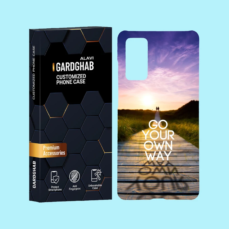 کاور گارد قاب علوی مدل متن مناسب برای گوشی موبایل سامسونگ Galaxy S20 FE