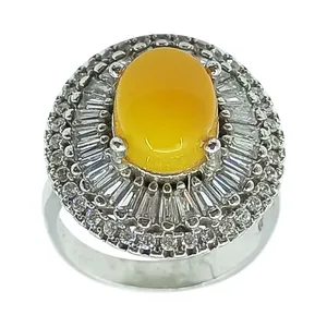 انگشتر نقره زنانه سلین کالا مدل شرف الشمس ce-As271