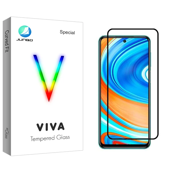 محافظ صفحه نمایش سرامیکی جانبو مدل Viva مناسب برای گوشی موبایل شیائومی Redmi Note 9 Pro
