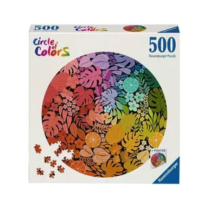 پازل 500 تکه راونزبرگر مدل Circle of Color Tropical کد 12000821