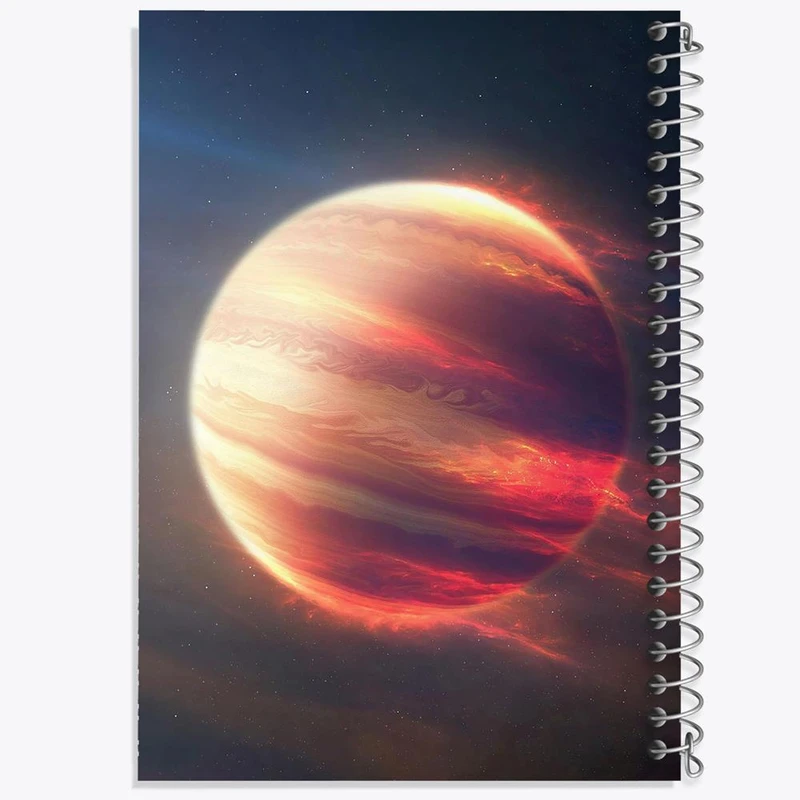 دفتر نت موسیقی 50 برگ خندالو مدل سیاره مشتری کد 25352