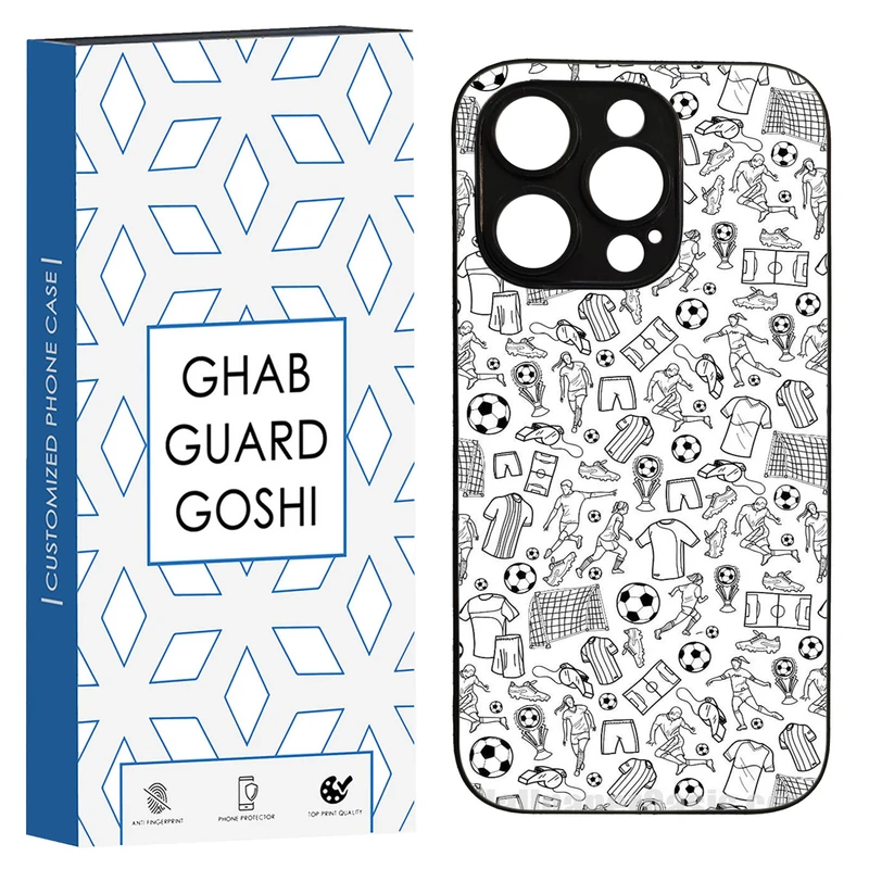 کاور قاب گارد گوشی طرح فوتبال کد TPU-118 مناسب برای گوشی موبایل اپل Iphone 14 PRO