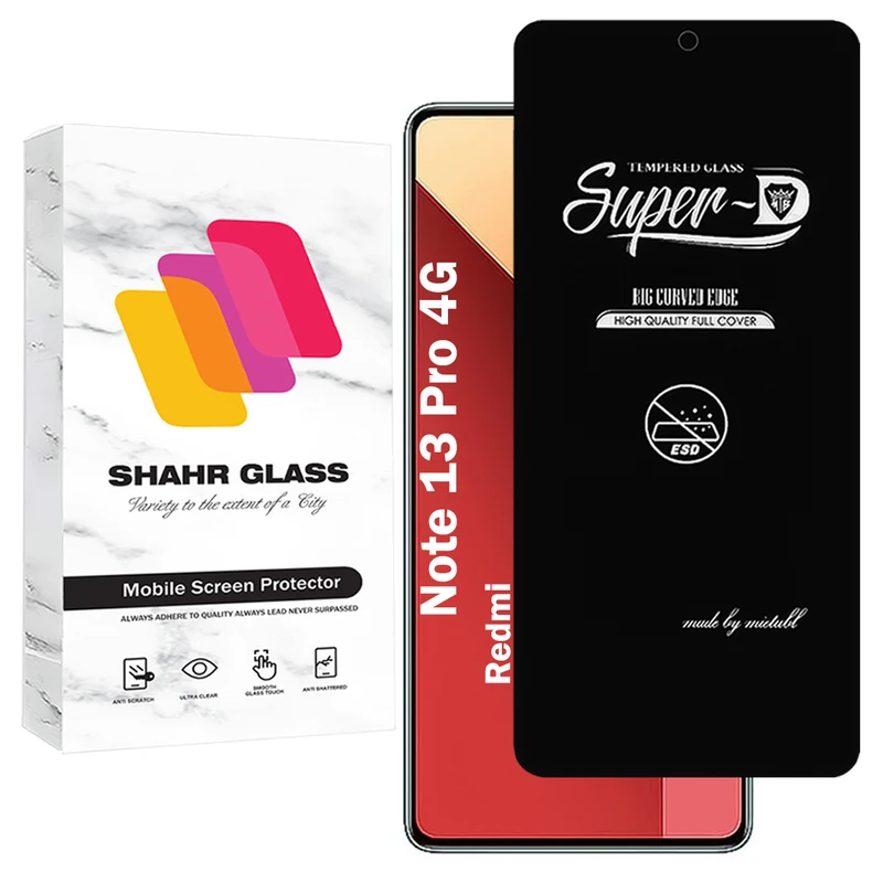 محافظ صفحه نمایش شهر گلس مدل SUPERDNSH مناسب برای گوشی موبایل شیائومی Redmi Note 13 Pro 4G 