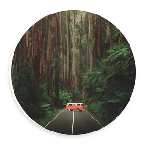   دیوارکوب طرح  فولکس واگن در جاده جنگلی  مدل wtb821