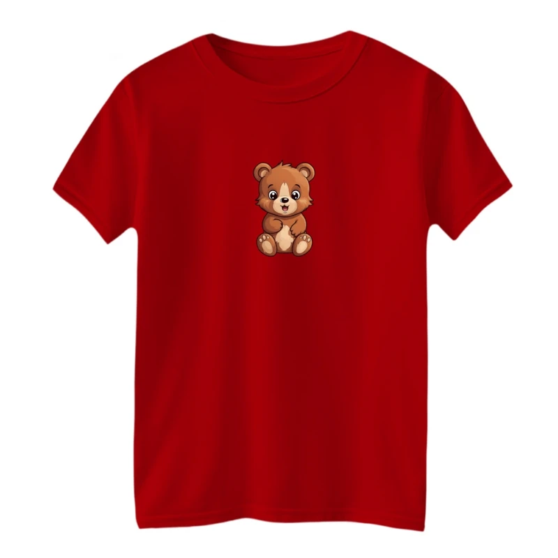 تی شرت آستین کوتاه بچگانه مدل تدی کد02