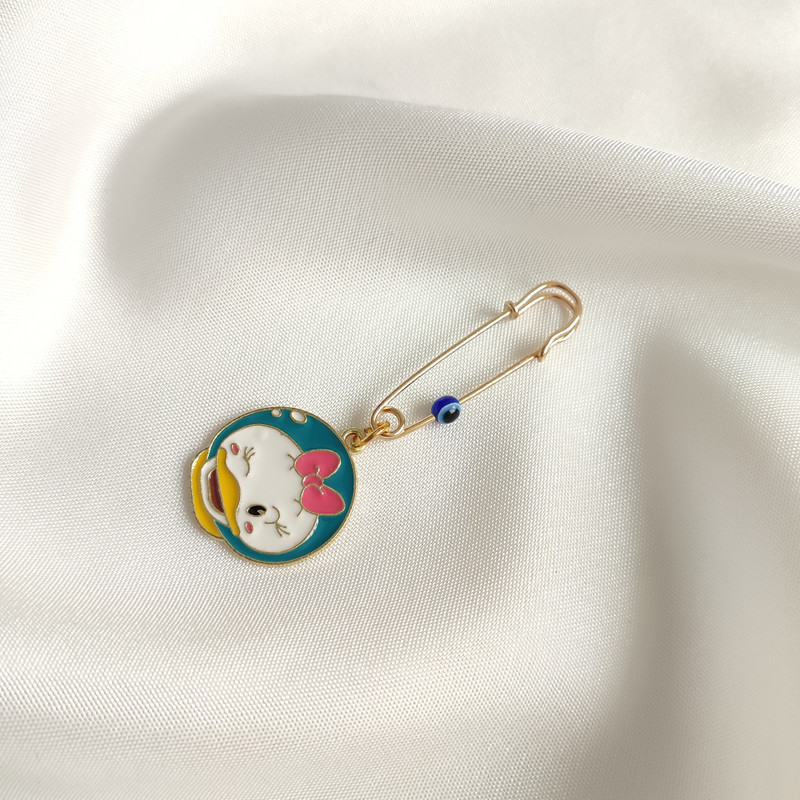 سنجاق سینه دخترانه لیمونار گالری مدل اردک