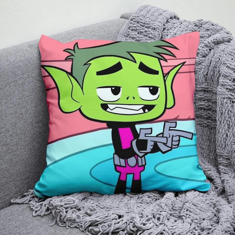 کوسن پاد آفرین مدل حیوونک طرح کارتون تیتان ها 1766