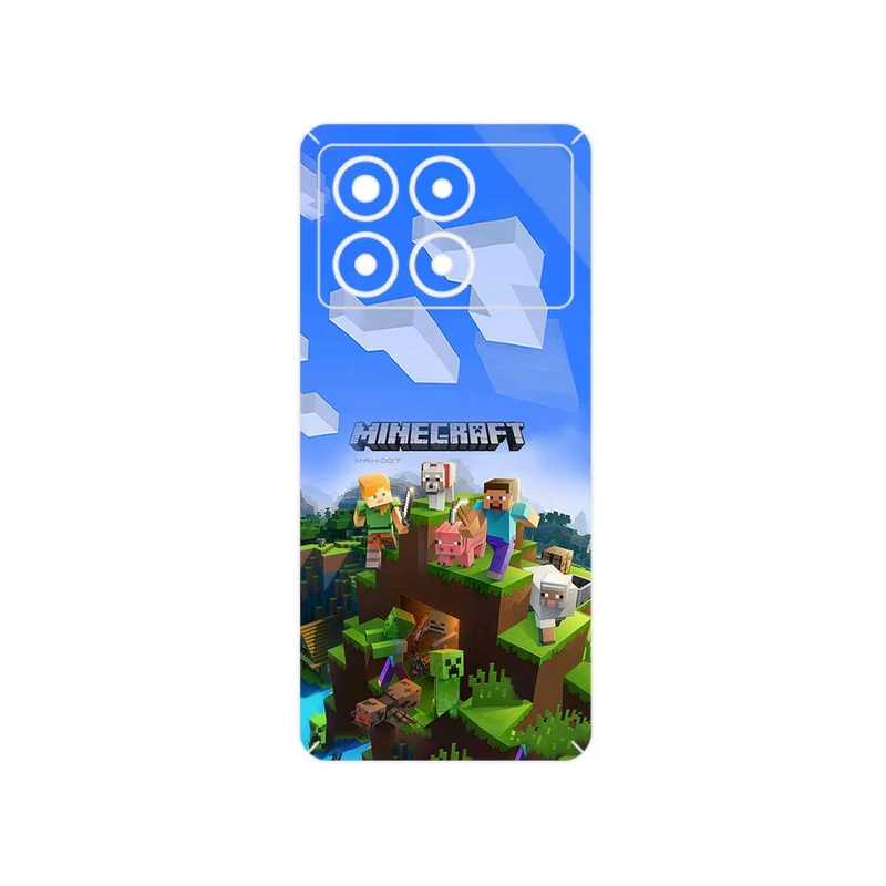 برچسب پوششی ماهوت مدل Minecraft_Game مناسب برای گوشی موبایل شیائومی Poco X6 Pro