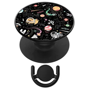 پایه نگه دارنده گوشی موبایل پاپ سوکت آکام مدل APSC02089 به همراه پاپ کلیپ