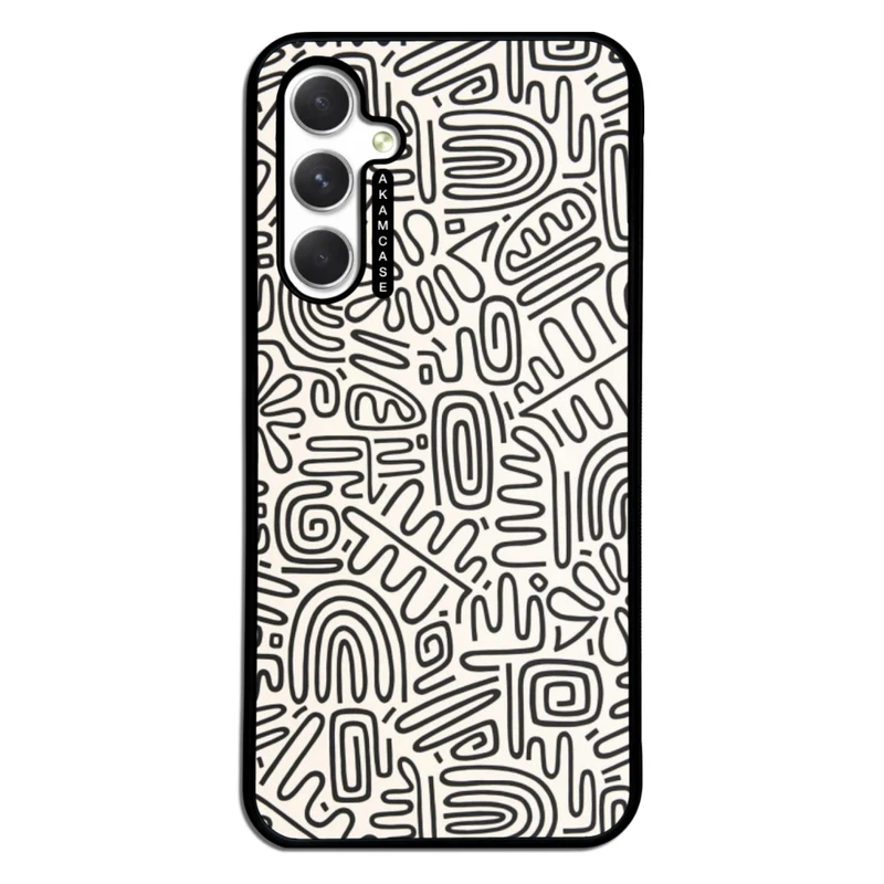 کاور آکام مدل AMC-WSGA54-DOODLE10 مناسب برای گوشی موبایل سامسونگ Galaxy A54