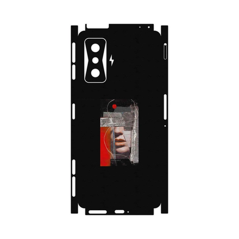 برچسب پوششی ماهوت مدل Collage of Mouth-FullSkin مناسب برای گوشی موبایل شیائومی Poco F4 GT 5G