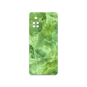 MAHOOT Green-Crystal-Marble Cover Sticker for Xiaomi Redmi Note 11 Pro