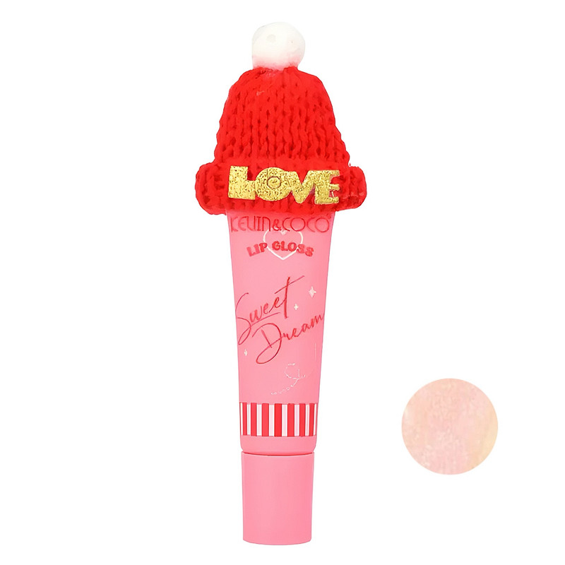 رژلب مایع براق کوین اند کوکو مدل کلاه دار شماره 01