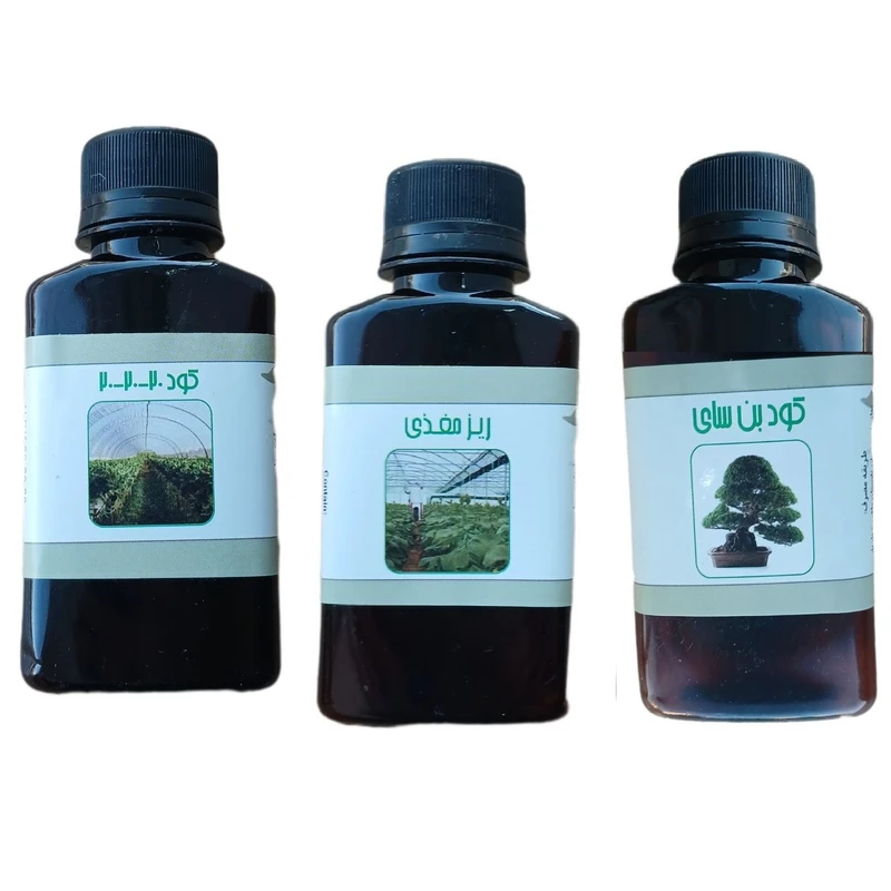 کود مایع کامل سه بیست و بن سای و ریز مغذی مدل life drop حجم 110 میلی لیتر بسته 3 عددی